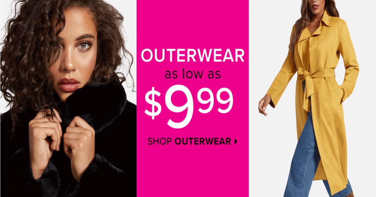 New York & Company Sale Ends Soon! $19.99 Puffer Jackets + More ...