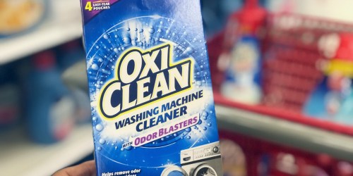 OxiClean Washing Machine Cleaner 4-Pack Only $4.87 Shipped on Amazon