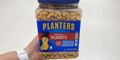 Planters Peanuts 35oz Canister Only $4.90 Shipped on Amazon