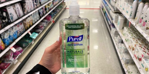 Purell Hand Sanitizer 28oz Bottle Just $5 at Target AND Reusable Face Masks Just $1.60