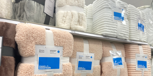 *HOT* Room Essentials Fleece Blanket Only $5 on Target.com + 50% Off More Blankets