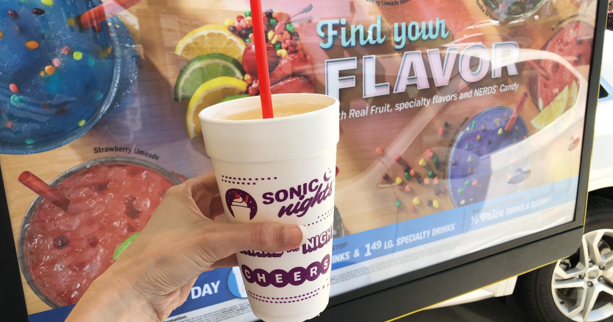 You Can Buy the Ice at Sonic for $2