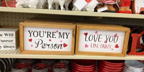 40% Off Valentine Decor at Hobby Lobby | Signs, Kitchen Accessories, Throw Blankets, & More