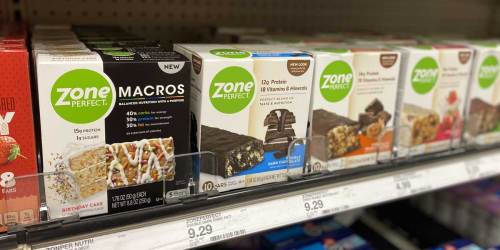 ZonePerfect Macros Bars 5-Count Boxes Just $2.24 Each After Cash Back at Target (Regularly $7)