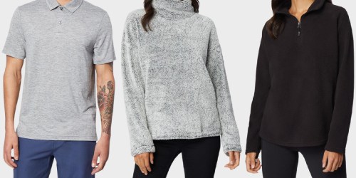 Three 32 Degrees Polos or Sherpa Tops from $23.97 Shipped | Just $7.99 Each