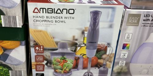 Hand Blender w/ Chopping Bowl & Accessories Only $19.99 at ALDI