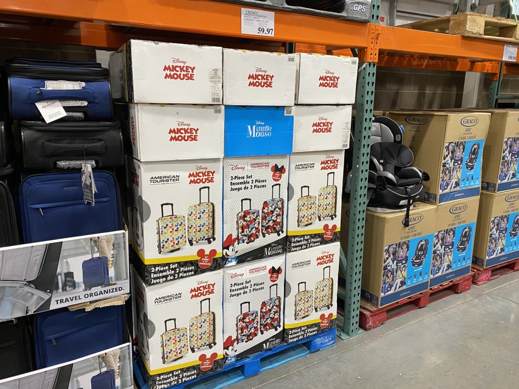 American Tourister Disney 2Piece Luggage Sets Only 59.97 at Costco