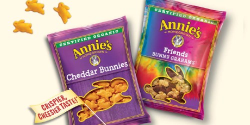 Annie’s Organic Bunny Snacks 36-Count Just $10 Shipped on Amazon + Save on Mac & Cheese