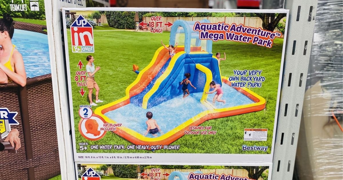 mega water park inflatable