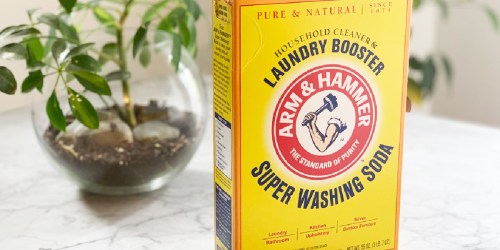 Arm & Hammer Super Washing Soda 55oz Box Only $3.91 Shipped on Amazon