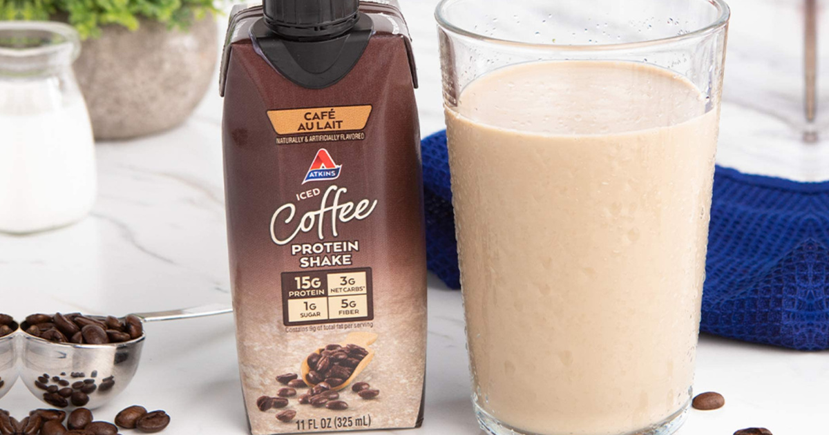 Atkins Iced Coffee Protein Shakes 12 Pack Just 9 71 On Amazon Regularly 14 Only 81 Per Shake Hip2save