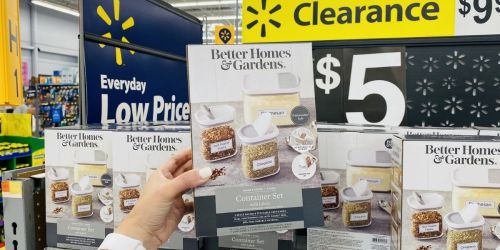 Better Homes & Gardens Spice Storage Container Set w/ Labels Only $5 at Walmart (Regularly $10)