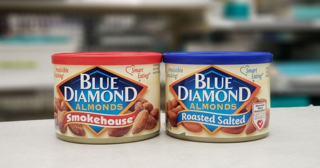 6 Blue Diamond Almond Cans Just 2 77 After Rebate At Walgreens Only 