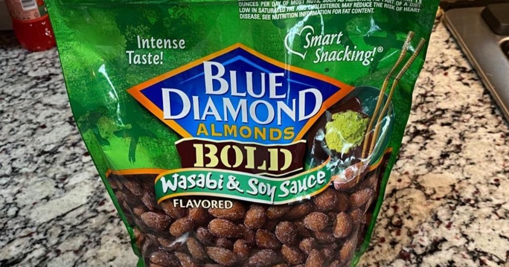 Wasabi Almonds Recipe Soy Sauce Dandk Organizer