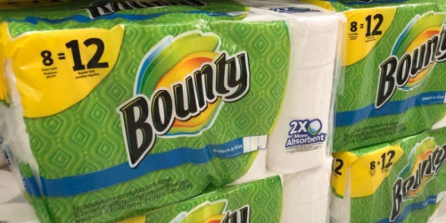 Score 18 Triple Bounty Paper Towels for $34.97 Shipped After a Rebate & Target Gift Card