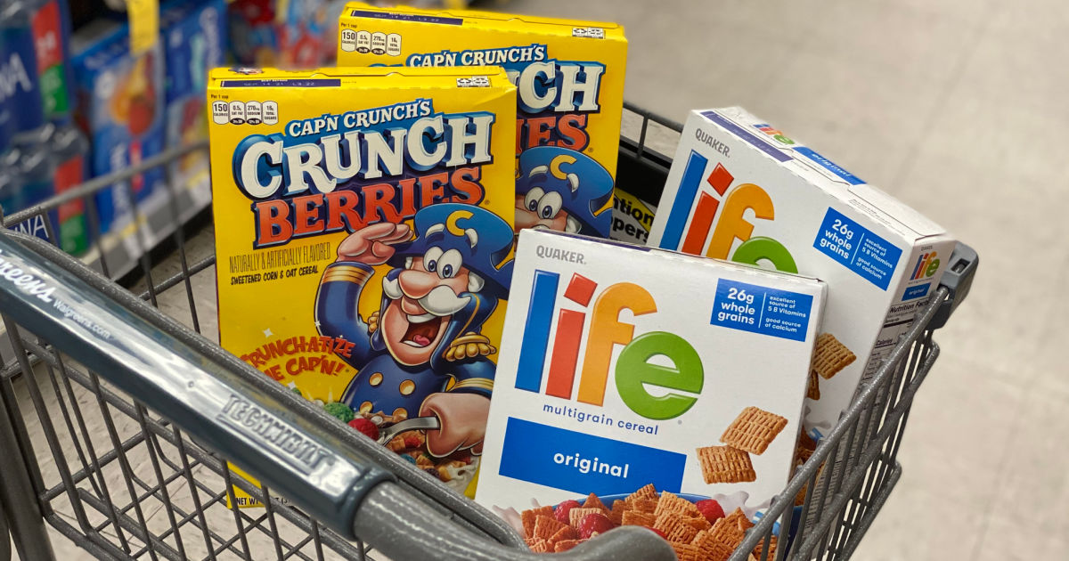 New Quaker Coupon to Print = Cereals Just $1.24 at Walgreens or CVS