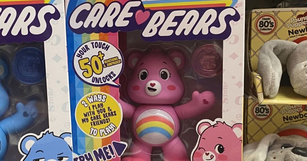 Care Bears Cheer Figure on shelf