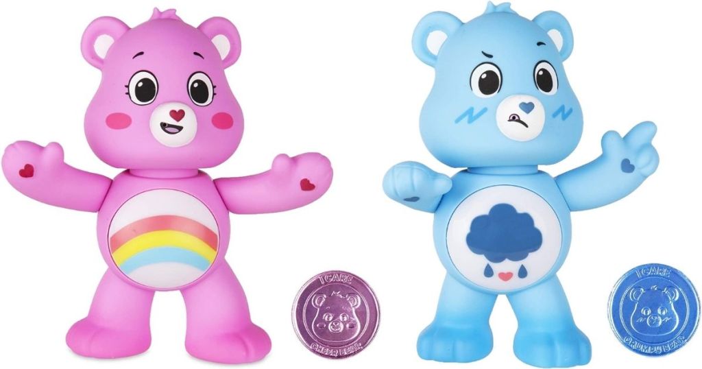 two Care Bears figures