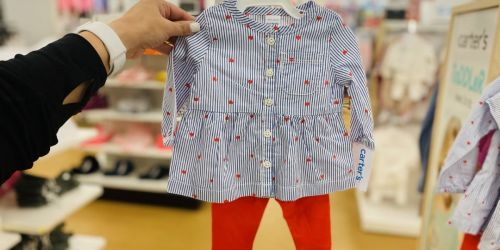 Dress Your Littles for Valentine’s Day with Up to 55% Off Carter’s Apparel at Kohl’s