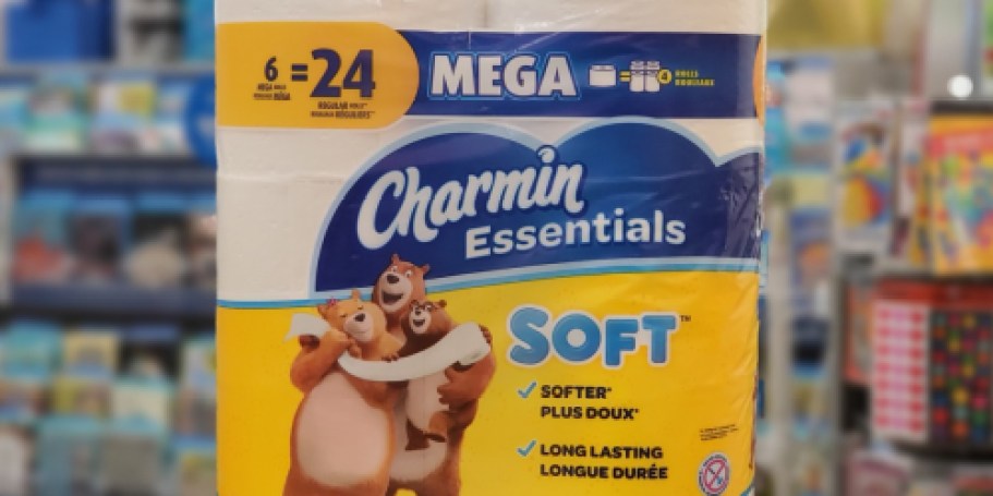 Charmin Toilet Paper 6-Count Mega Rolls Just $3.74 Shipped on Amazon