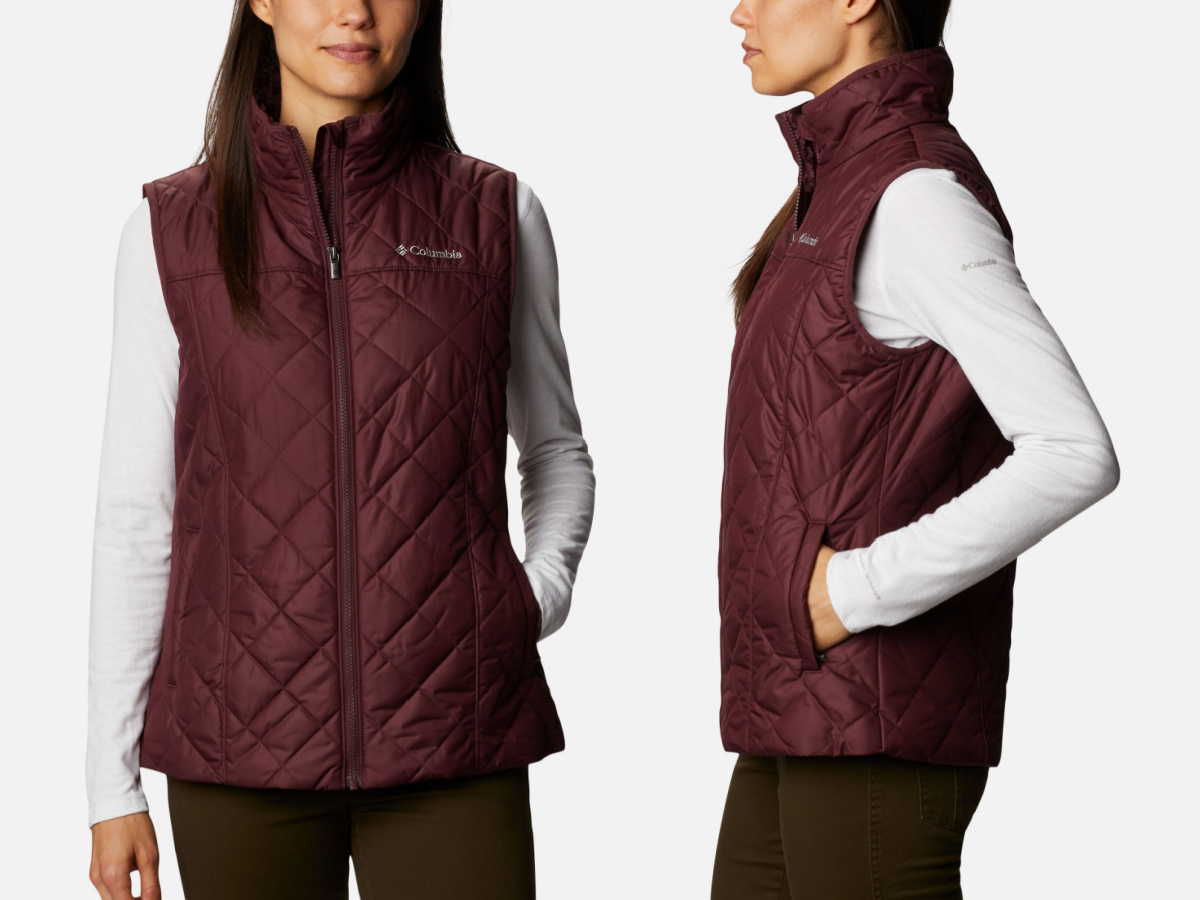 columbia women's copper crest vest