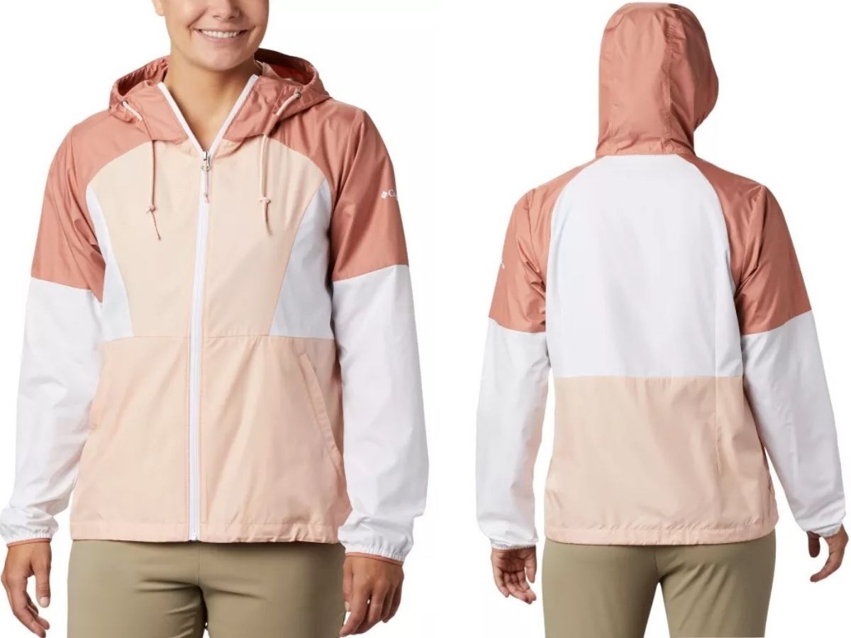 Tested Tough in Pink Rain Jacket Only 