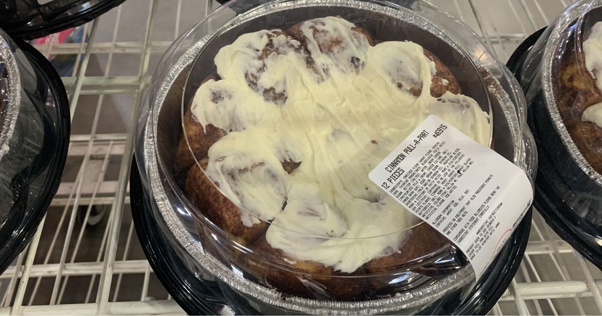 Add a Dozen Cinnamon Rolls to Your Weekend Brunch for Only 6.99 at Costco