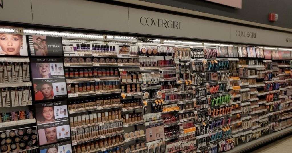 Covergirl aisle in store