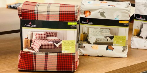 Cuddl Duds Sheet Sets from $10.49 (Regularly $50+) | Free Shipping for Select Kohl’s Cardholders