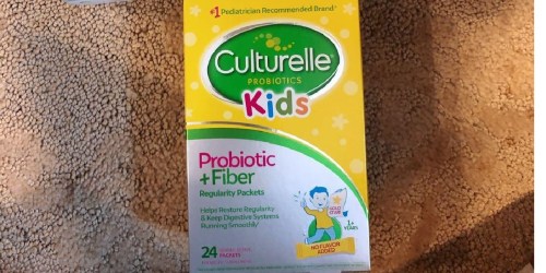 Culturelle Kids Probiotic & Fiber Packets 24-Count Only $15.59 Shipped on Amazon