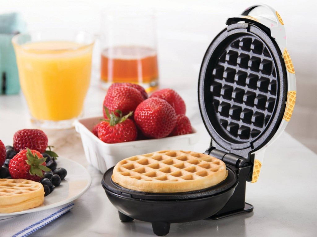 Bunny & Floral Design Dash Mini Waffle Makers Only 9.99 at Target