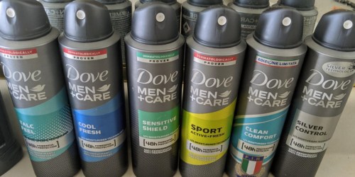Dove Men+Care Dry Spray Antiperspirant 10-Pack Only $22.94 Shipped for Amazon Prime Members
