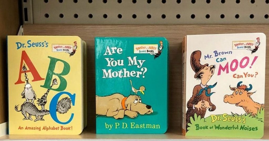 3 Dr Seuss Board Books