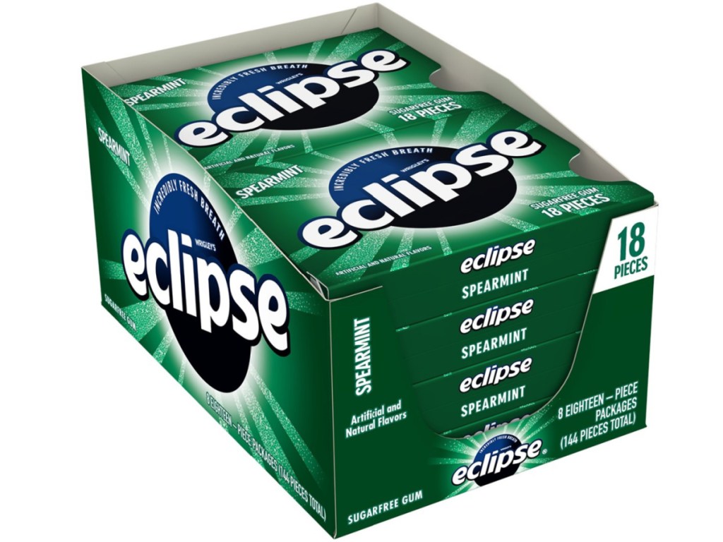 8-pack Eclipse Spearmint Gum
