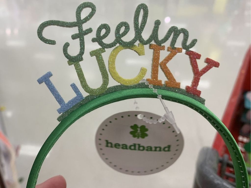 Feelin Lucky St Patricks Day Headband