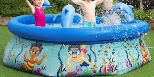 8-Foot Family Spray Pools from $32.97