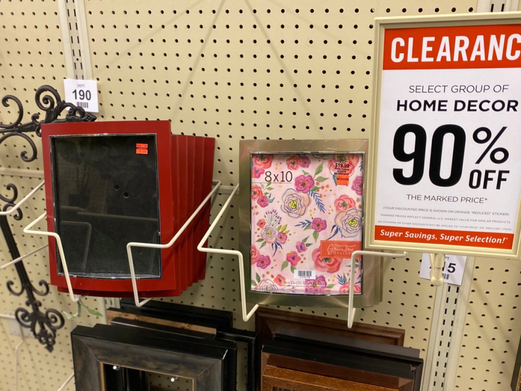 90% Off Home Decor Clearance at Hobby Lobby Wall Decor, Frames, Mugs & More