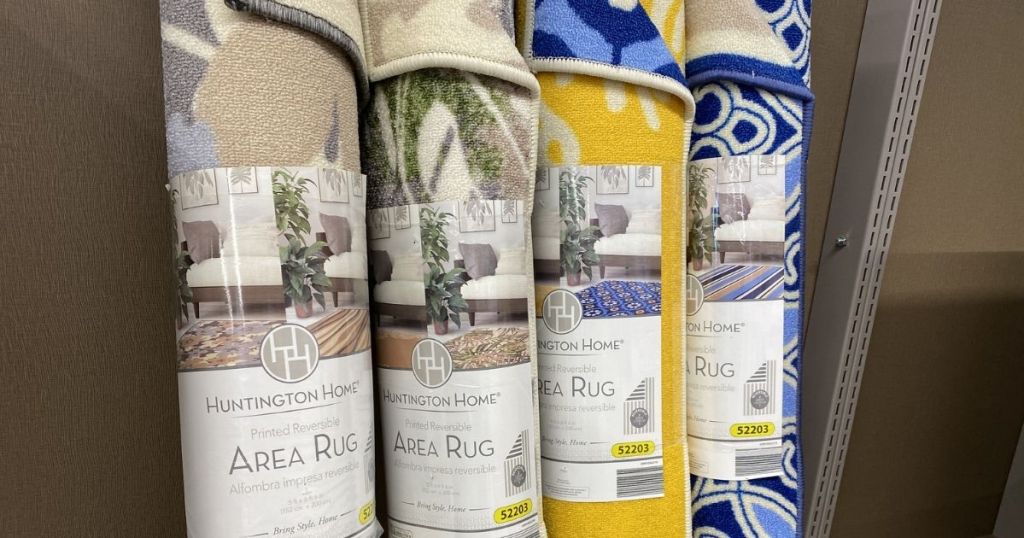 Reversible 5x7 Area Rugs Only 39.99 at ALDI