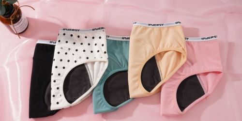 Leakproof Period Panties 3-Pack Only $14.99 on Amazon | Designed for Teens & Tweens