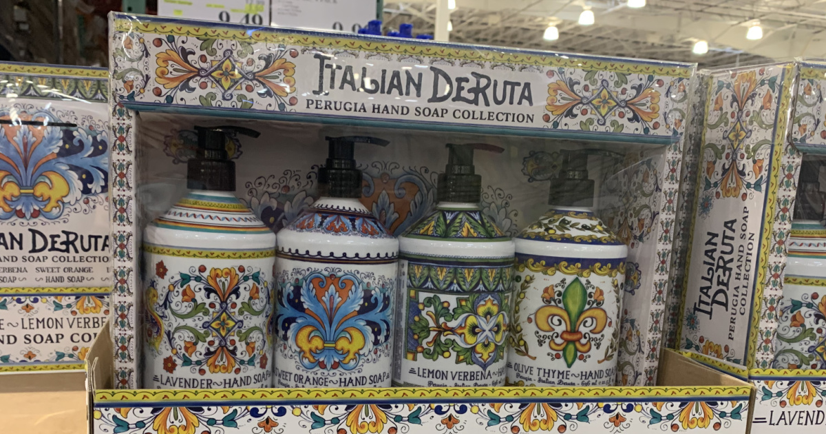 Home & Body Co. Italian Hand Soap 4Pack Only 9.99 at Costco