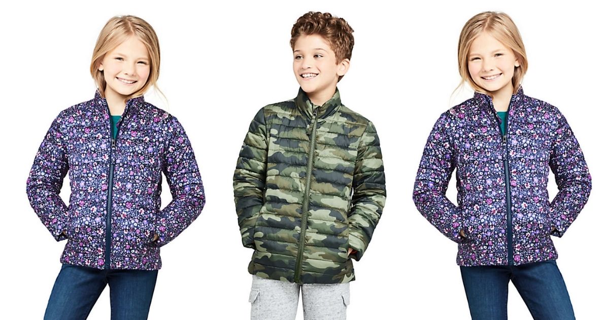Lands' End Kids Insulated Winter Jacket Only $10.99 ...