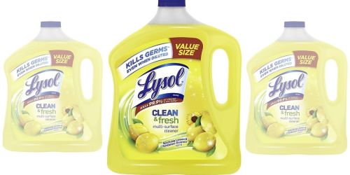 Lysol Multi-Surface Cleaner 90oz Bottle Only $4.97 on Amazon