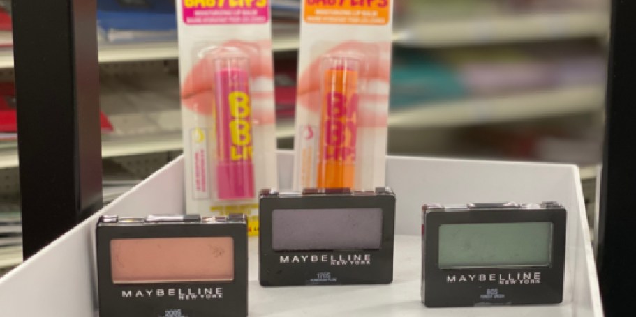 WOW! Score TWO Maybelline Lip Balms or Eyeshadows for FREE on Walgreens.com