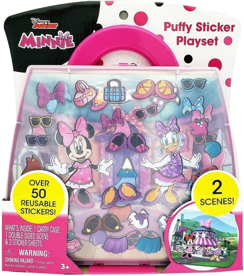 Minnie Mouse Puffy Sticker Playset