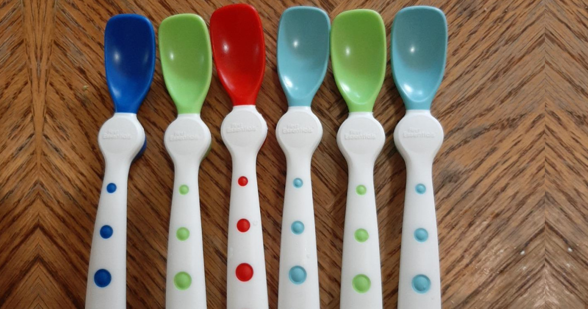 First Essentials by NUK Soft-Bite Infant Spoons
