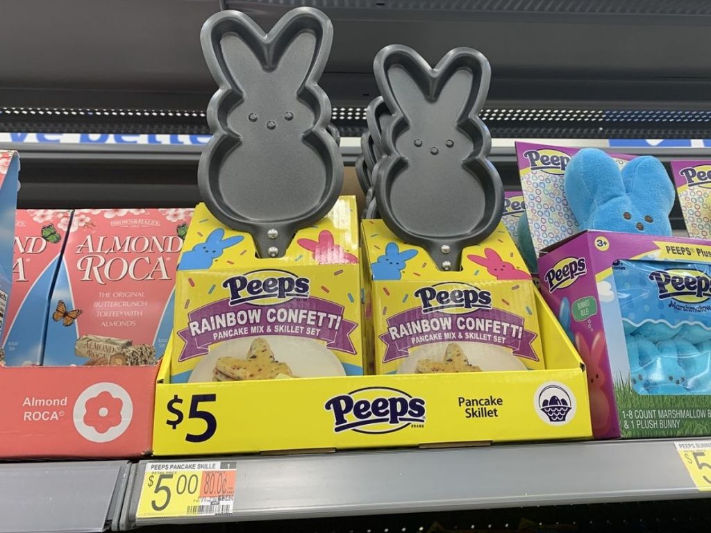 Peeps Rainbow Confetti Pancake Mix & Skillet Set Only 5 at Walmart