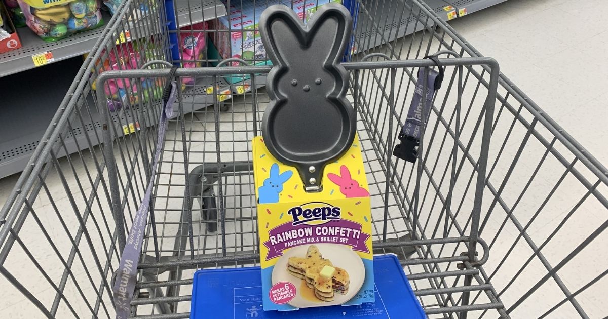 The Peeps Skillet Will Help You Make Bunny-Shaped Pancakes for Easter