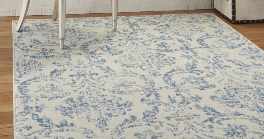 5 x 7 Farmhouse Damask Area Rug 39 Shipped on (Regularly 70)