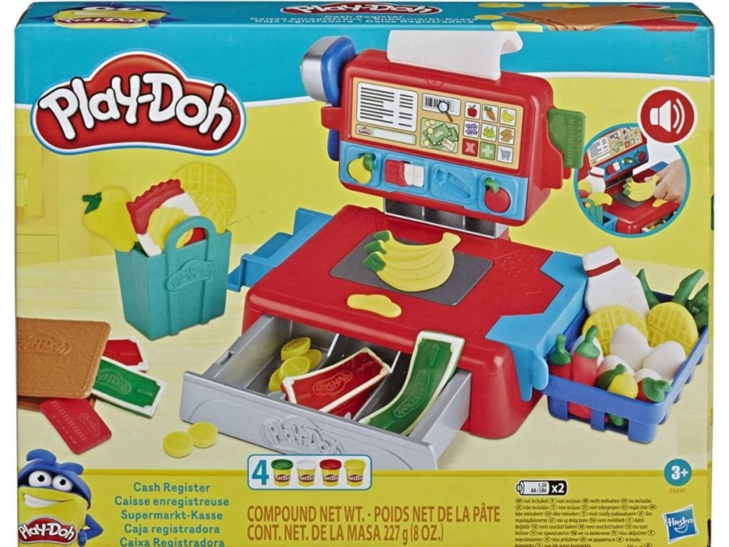 Play-Doh Supermarket Cash Register in packaging