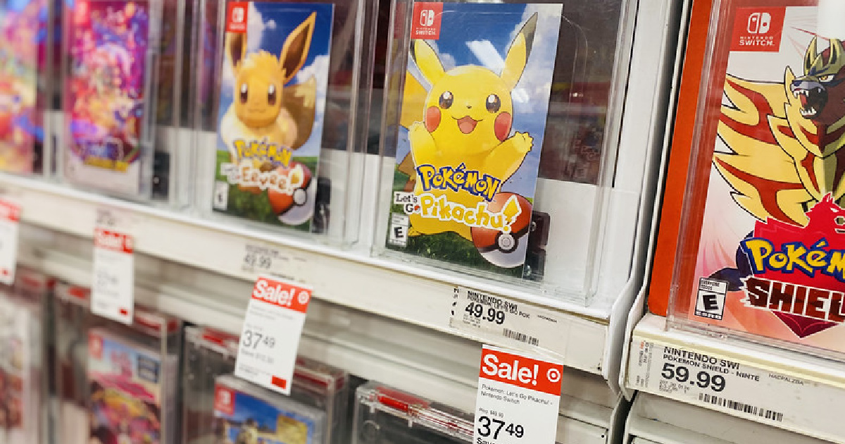 Pokemon Nintendo Switch Games Just $37.49 at Target (Regularly $60